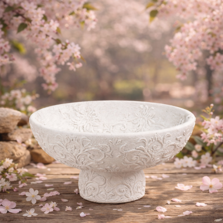 جاط فواكه فاخر بتصميم كلاسيكي أنيق 30 سم HT6934